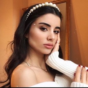 Pearl crown/headband/Alice band